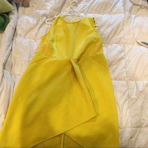 ELOQUII Studio Mesh Combo Body Con Dress